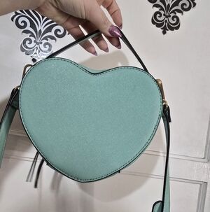 Turquoise Heart Purse